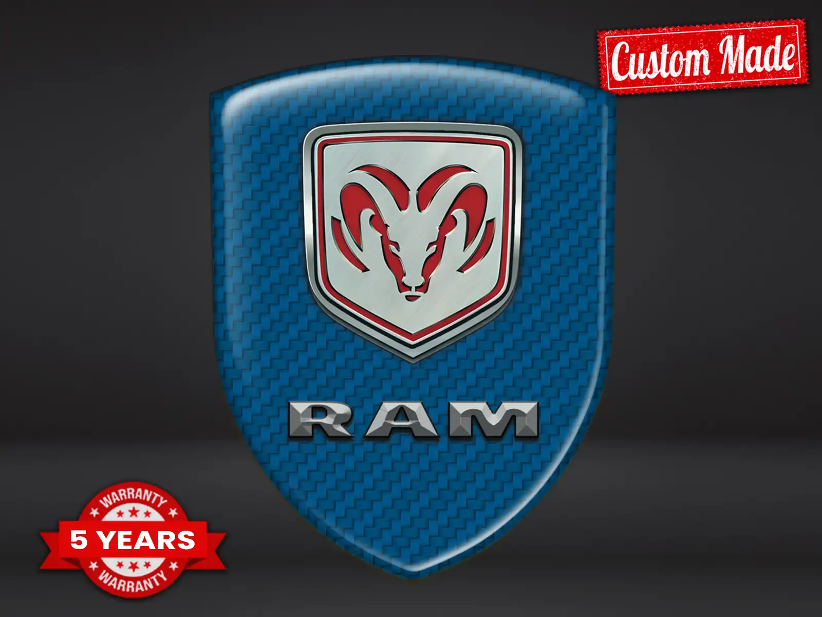 Dodge Heckscheibensticker Stil Racing Anpassbar